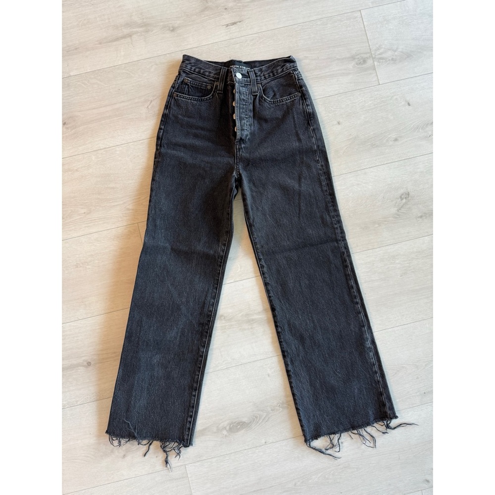 Aritzia Denim Forum The Farrah Hi-rise Wide Jean